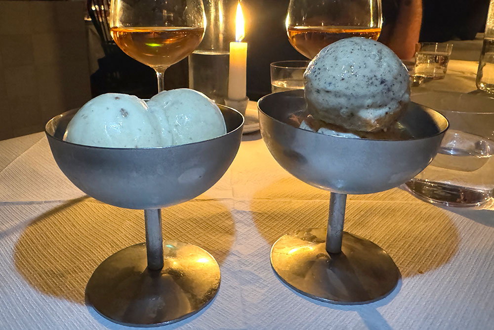 The Grill at the Hero (Maida Vale) - Brown bread and whisky ice cream