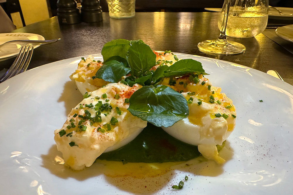 St Pancras Bar & Brasserie (King's Cross) - Oeufs mayonnaise