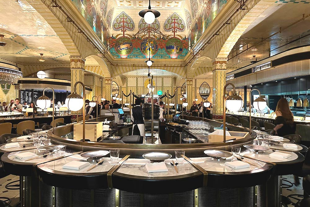 The Dining Hall and Studio Frantzen at Harrods