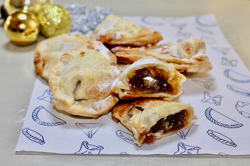 Mince pie empanadas from De Nadas