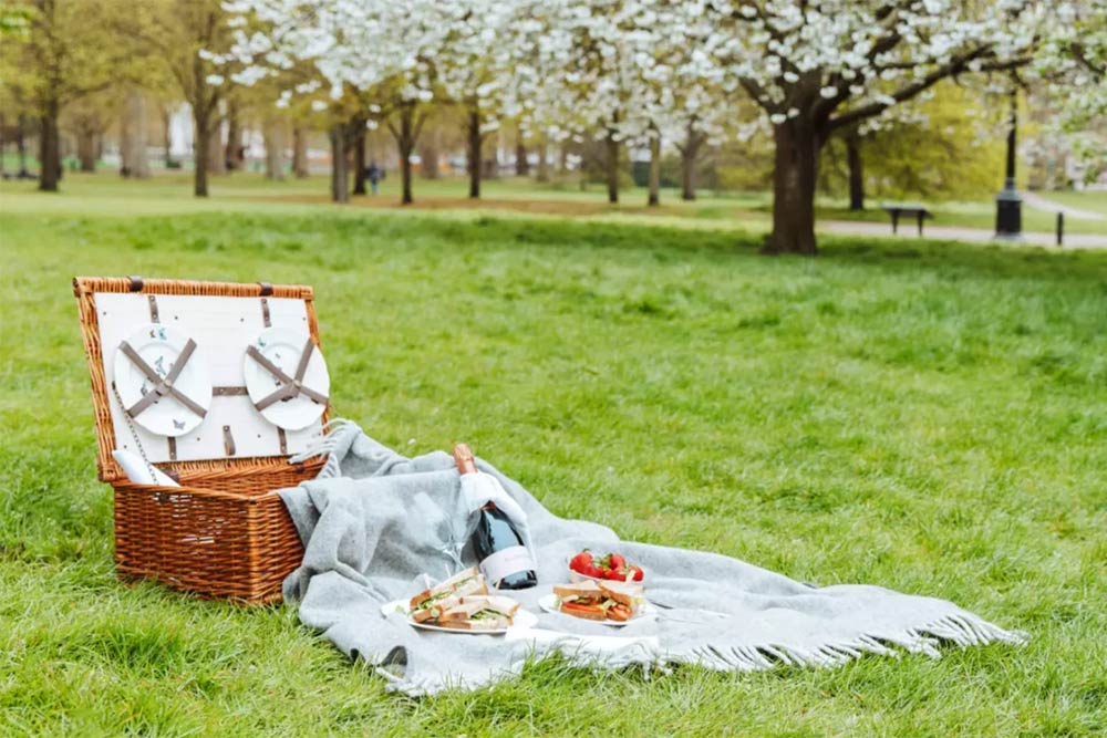 london's best picnics being delivered