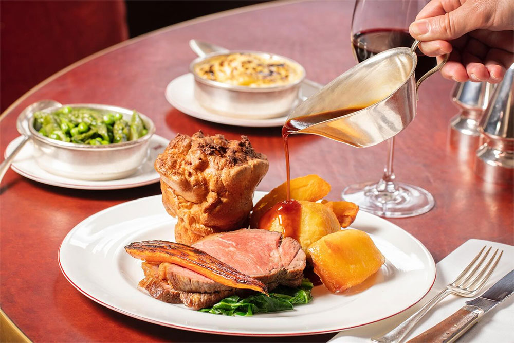 The Audley sunday lunch london