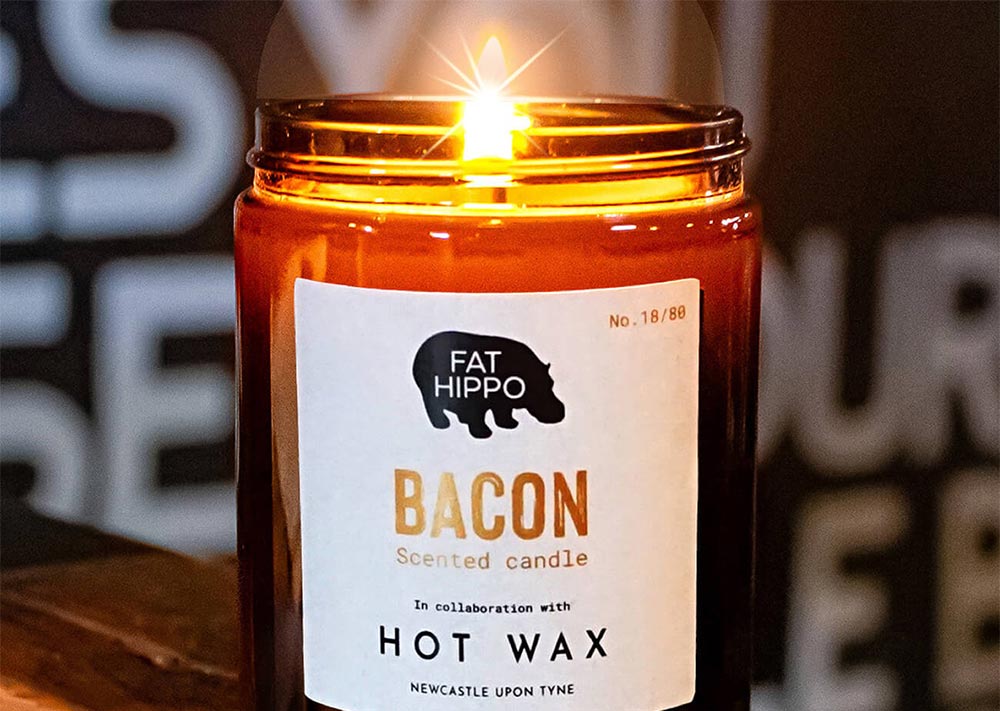 A candle that actually smells of bacon