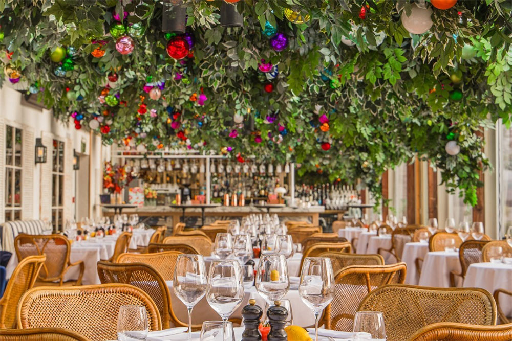 London's most festive restaurants at christmas