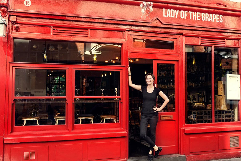 Lady of the Grapes wine bar london