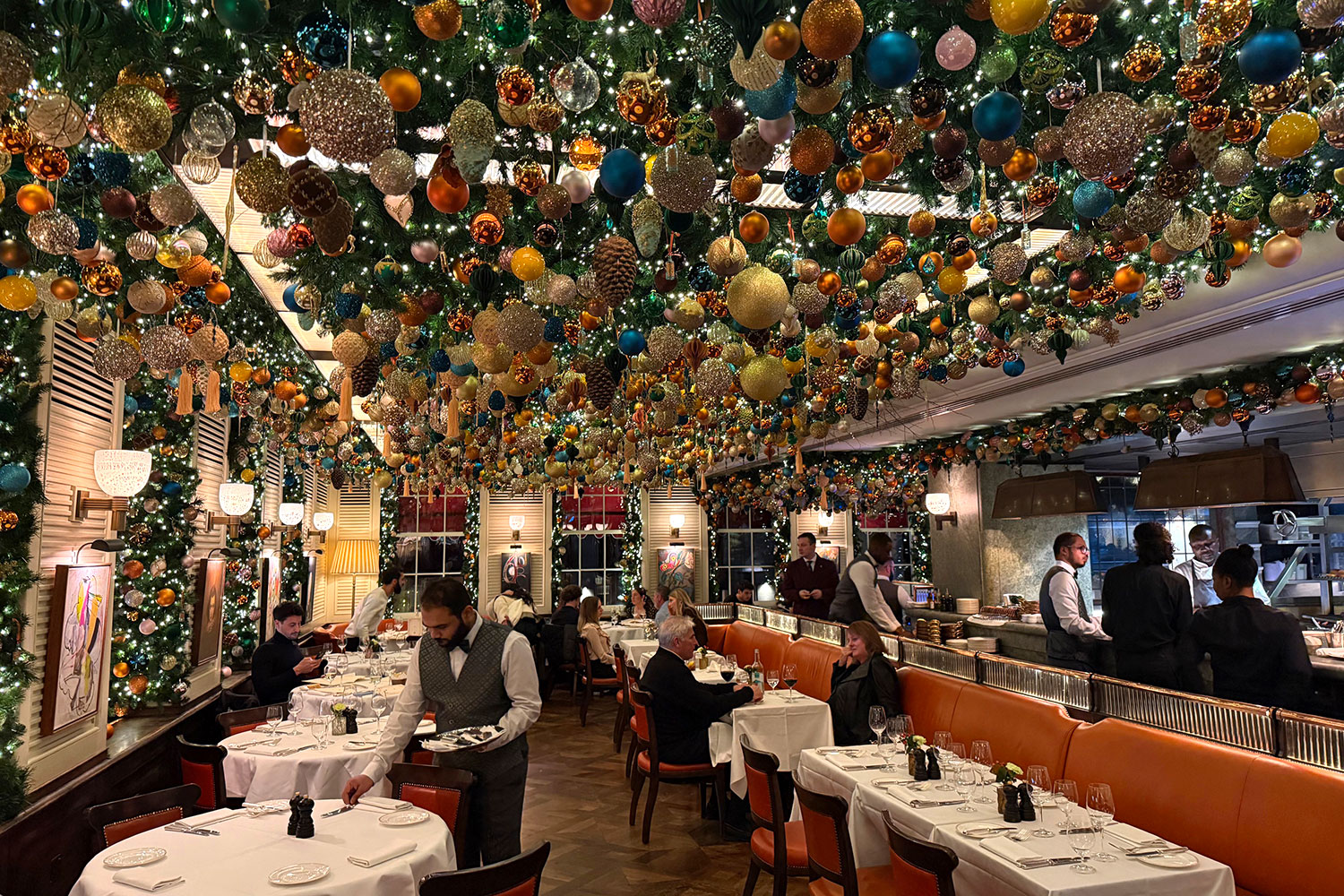 London's most Christmassy restaurants