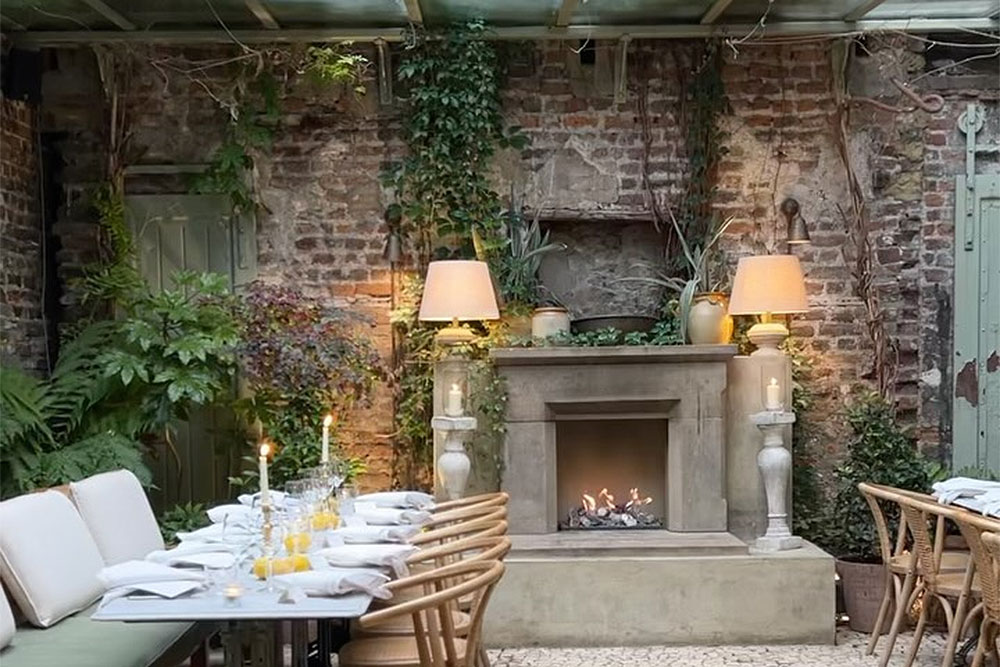 London restaurants with real fires