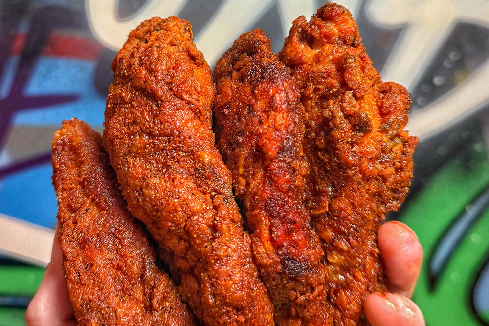 Reaper tenders at Dave's hot chicken