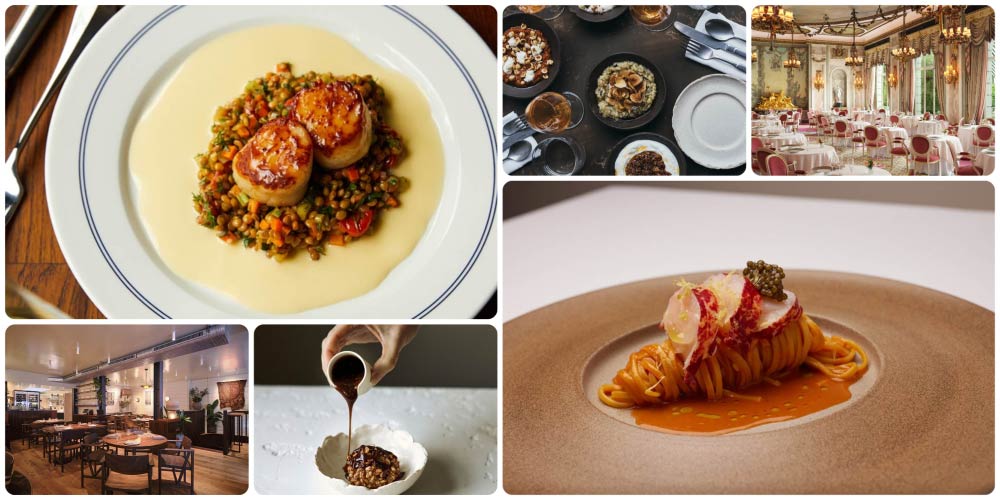 New London Michelin starred restaurants for 2025