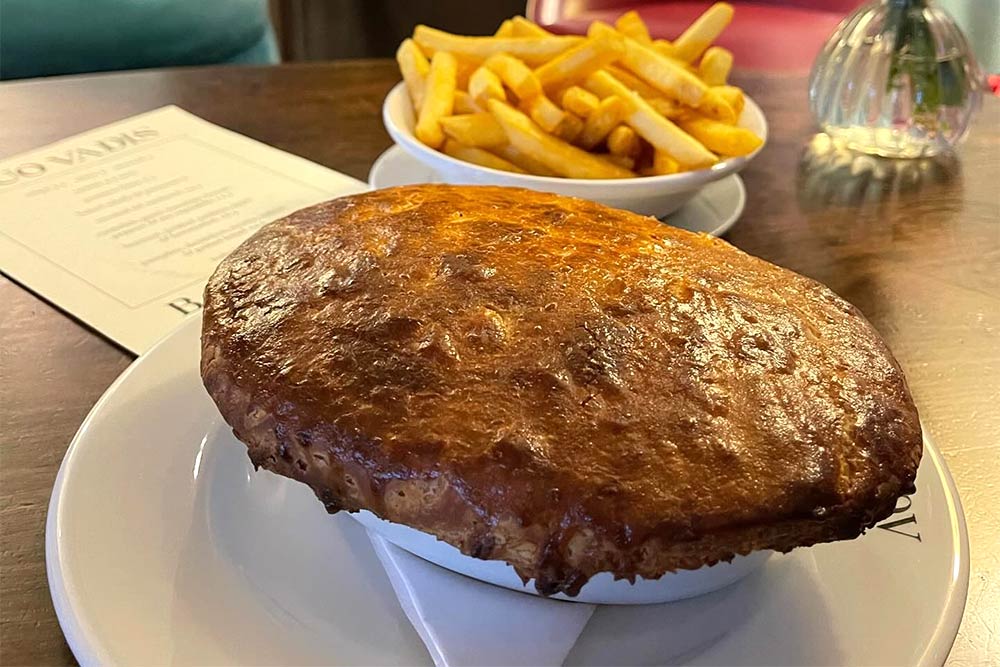 best pies in london - The pie of the week at Quo Vadis