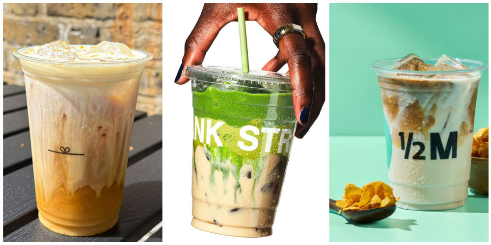 london's best summer drinks and iced matcha coffees