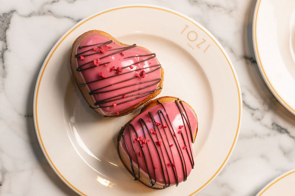 sweet treats in London for valentines day