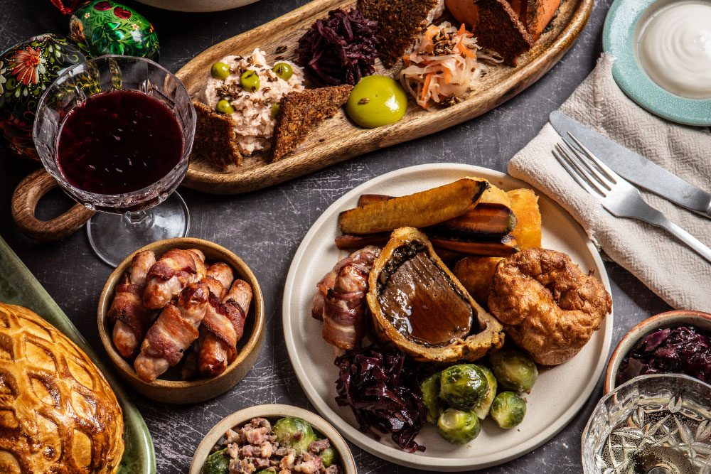 Christmas dinner in a box