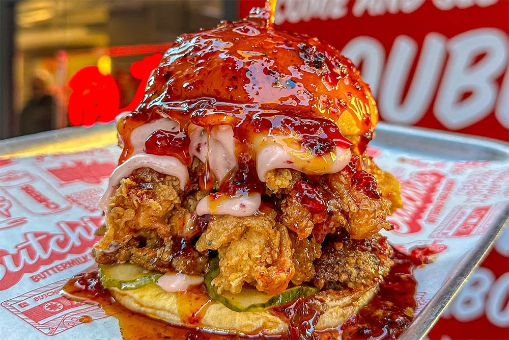 London's best Christmas burgers