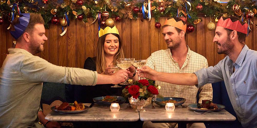 where to book your christmas party in london