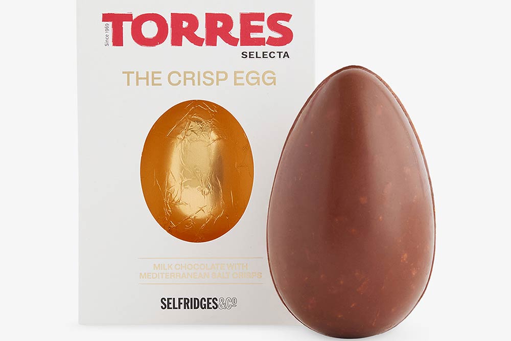 The Torres crisp egg at Selfridges