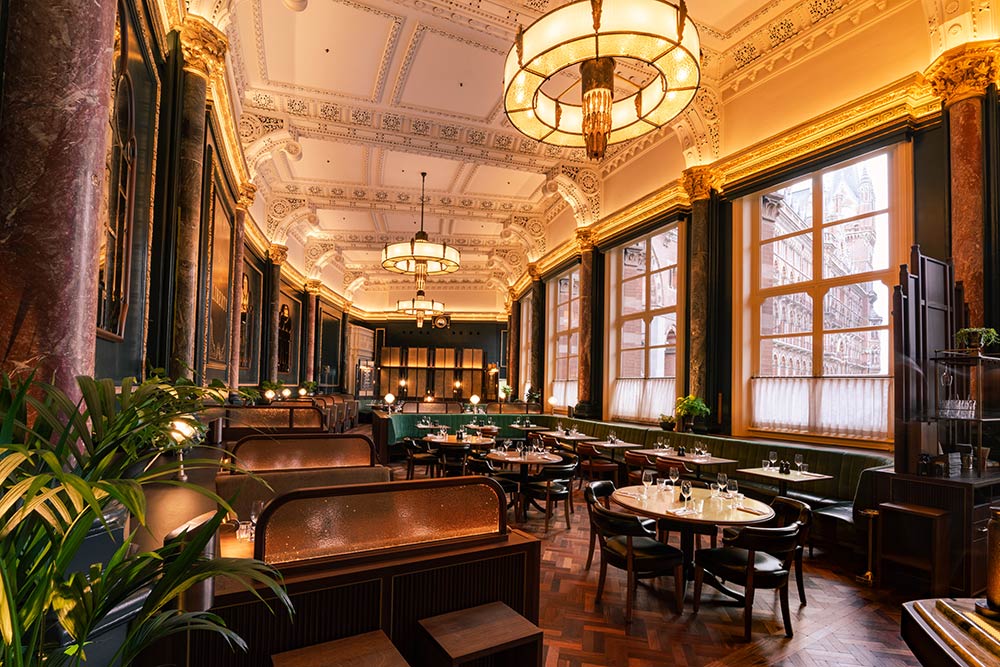 london's most glamorous restaurants