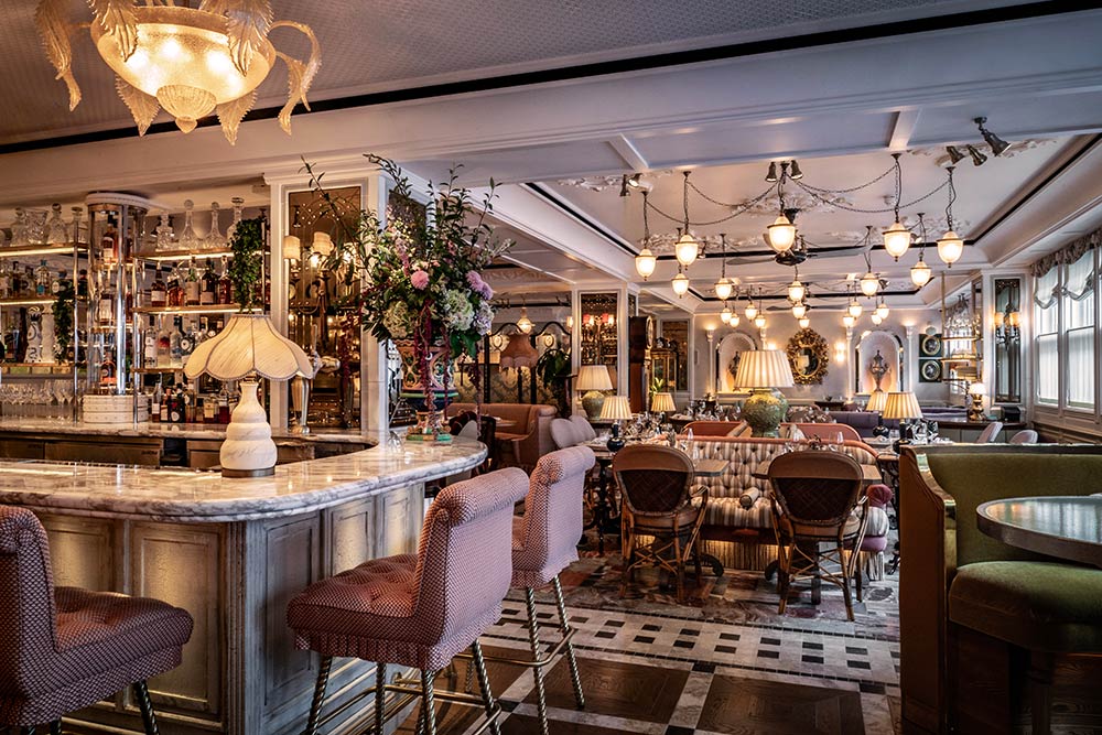london's most glamorous restaurants