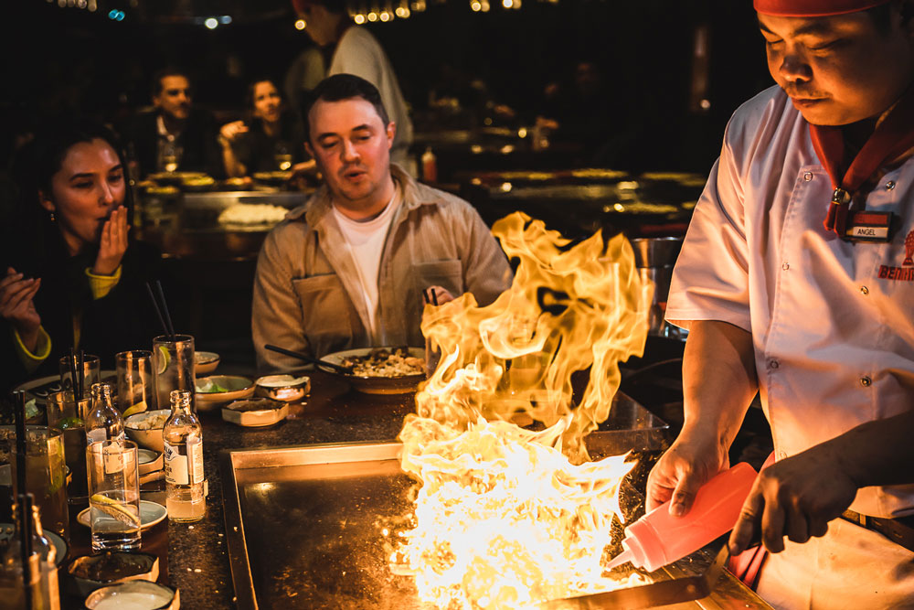 Win a meal for two at Benihana worth over £300