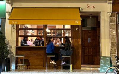 Test Driving Sol's - a cool new wine bar for Bayswater