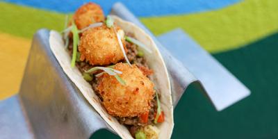 Velvet Taco are bringing fish & chip and shepherd's pie tacos to London