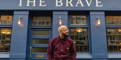 Chef James Cochran is back in business with The Brave on Islington's Essex Road