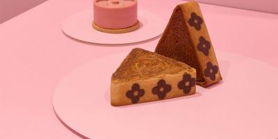 Get monogrammed croissants at the Louis Vuitton x Murakami pop up in Soho