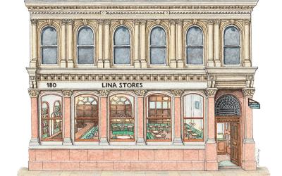 Lina Stores Shoreditch is on its way, along with a second Bar Lina